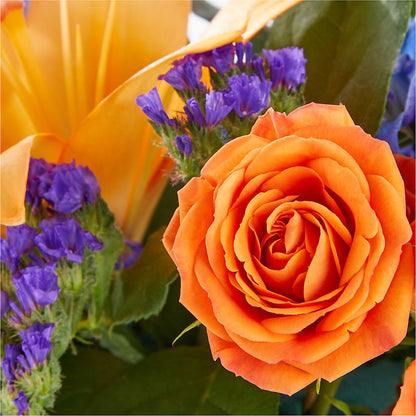 Radiant Citrus Box Bouquet –  Liberty Flower Farm, Forest VA