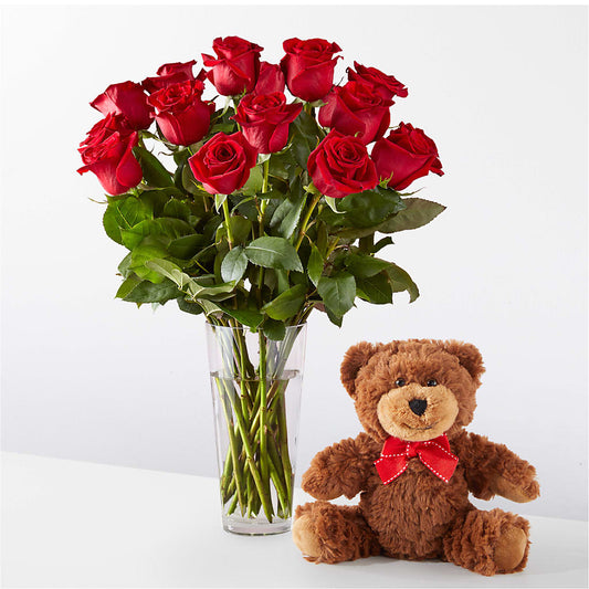 Romantic Long Stem Red Rose Bouquet Bundles –  Liberty Flower Farm, Forest VA