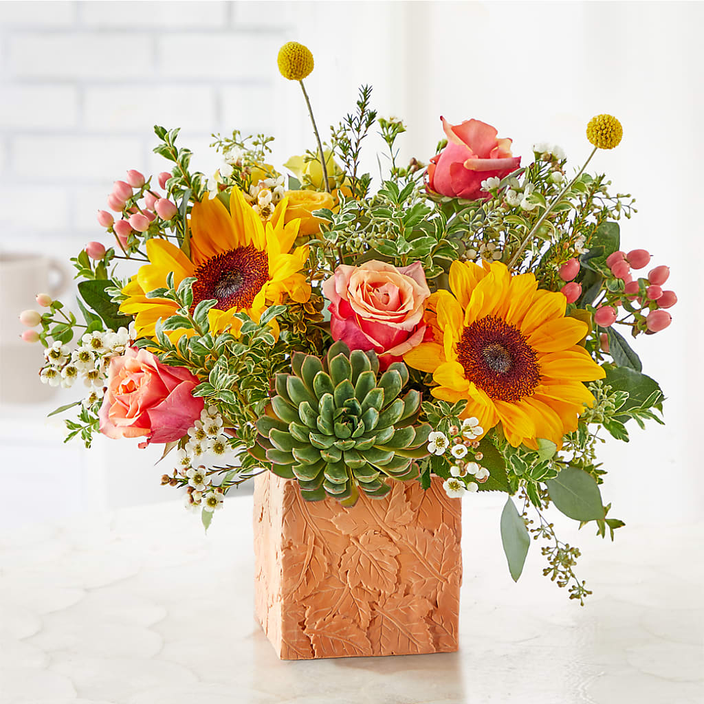 Sunflower Season Bouquet –  Liberty Flower Farm, Forest VA