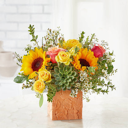Sunflower Season Bouquet –  Liberty Flower Farm, Forest VA