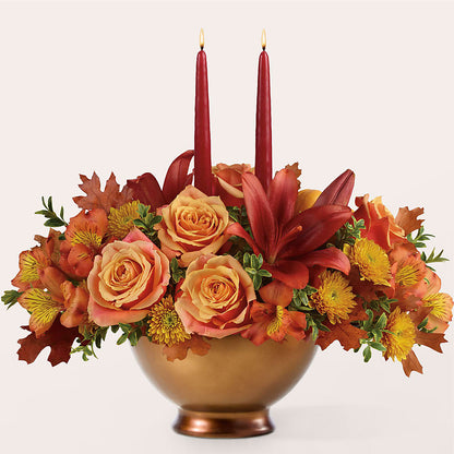Harvest Table Centerpiece –  Liberty Flower Farm, Forest VA