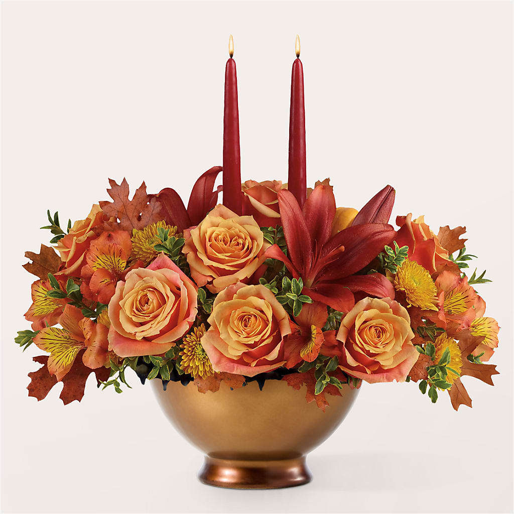 Harvest Table Centerpiece –  Liberty Flower Farm, Forest VA