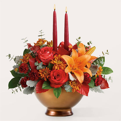 Fruits of Fall Centerpiece –  Liberty Flower Farm, Forest VA