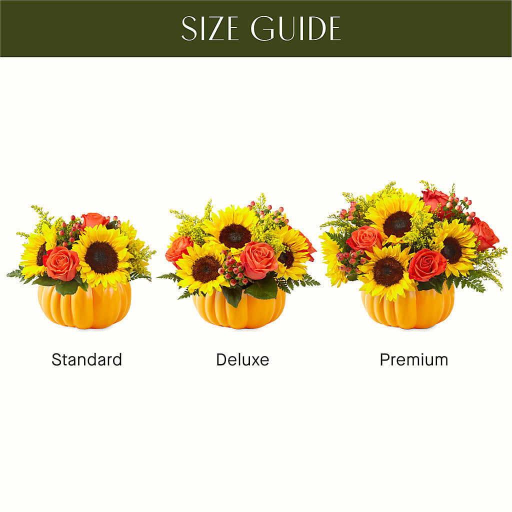 Pick of the Patch Pumpkin Bouquet –  Liberty Flower Farm, Forest VA