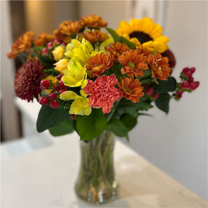 Fall Delight – A Florist Original –  Liberty Flower Farm, Forest VA