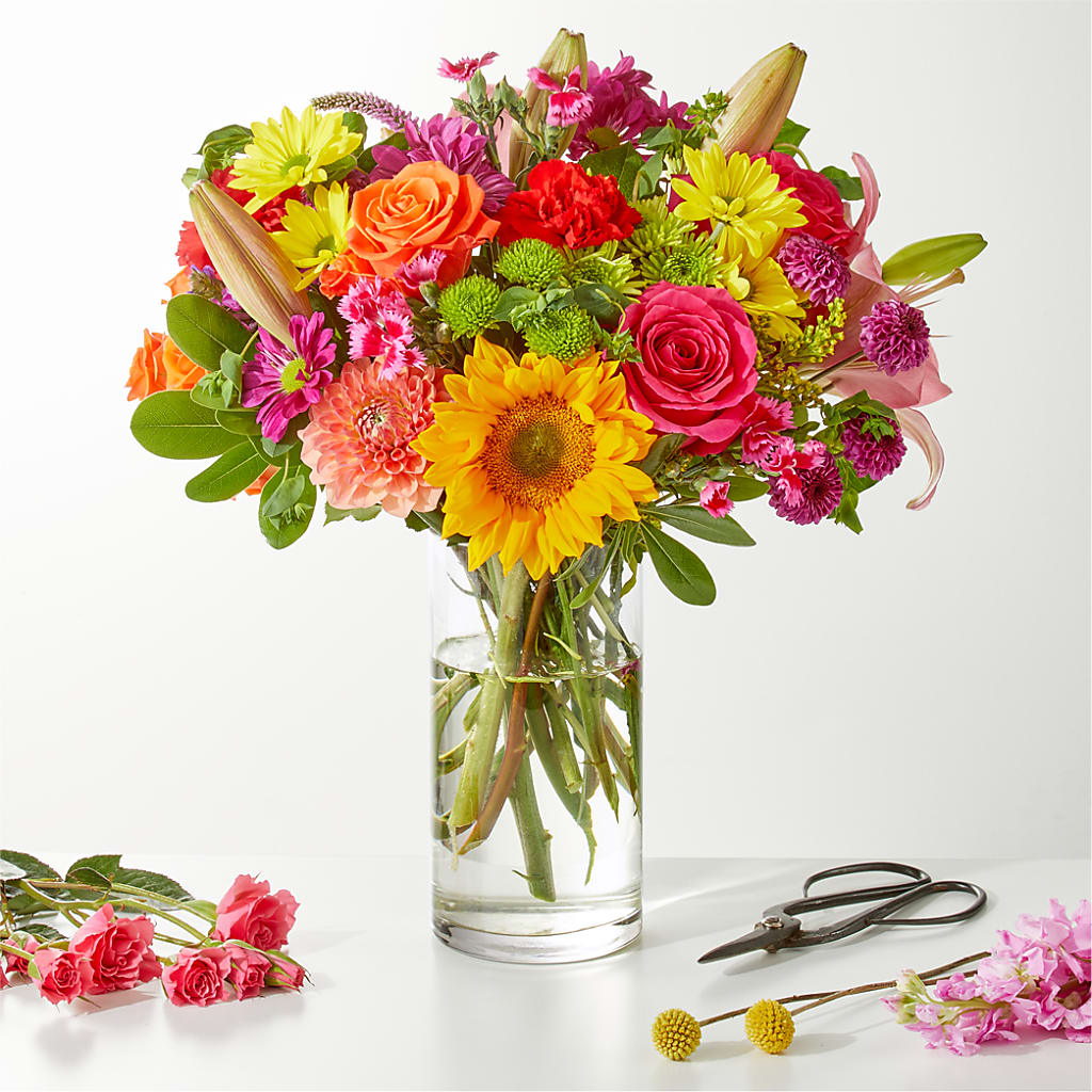 Cue the Confetti - A Florist Original –  Liberty Flower Farm, Forest VA