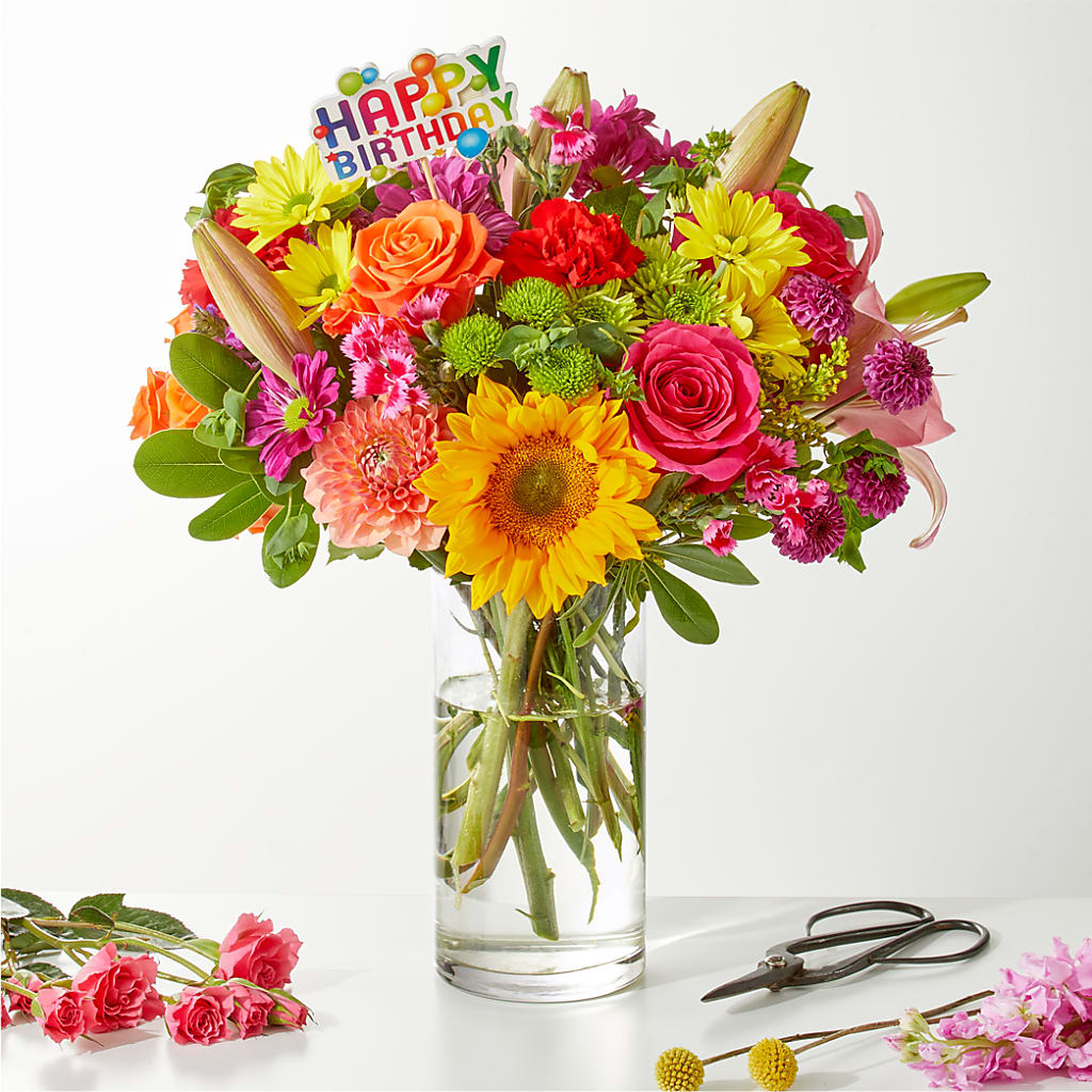 Cue the Confetti - A Florist Original –  Liberty Flower Farm, Forest VA