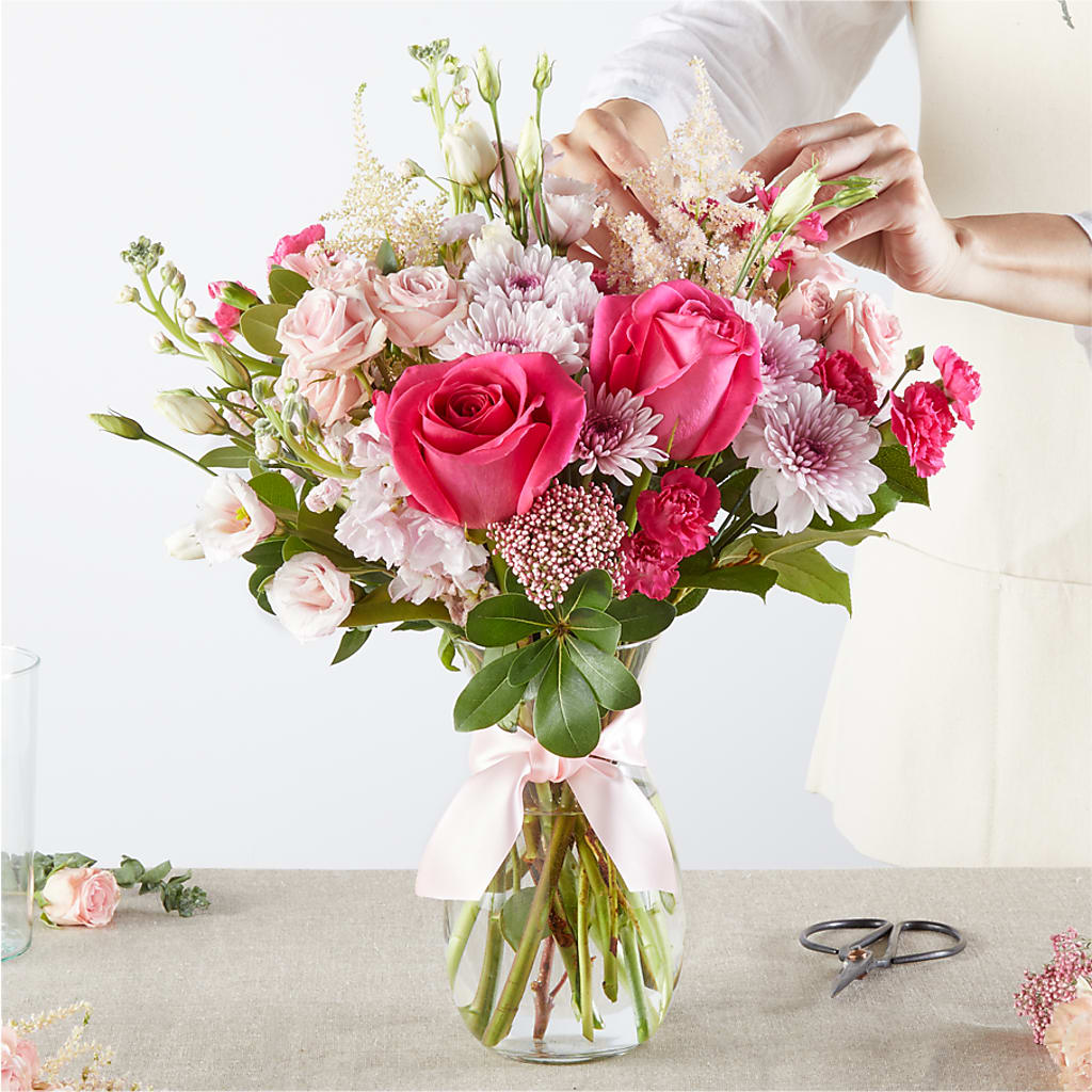 Pink Ribbon - A Florist Original –  Liberty Flower Farm, Forest VA