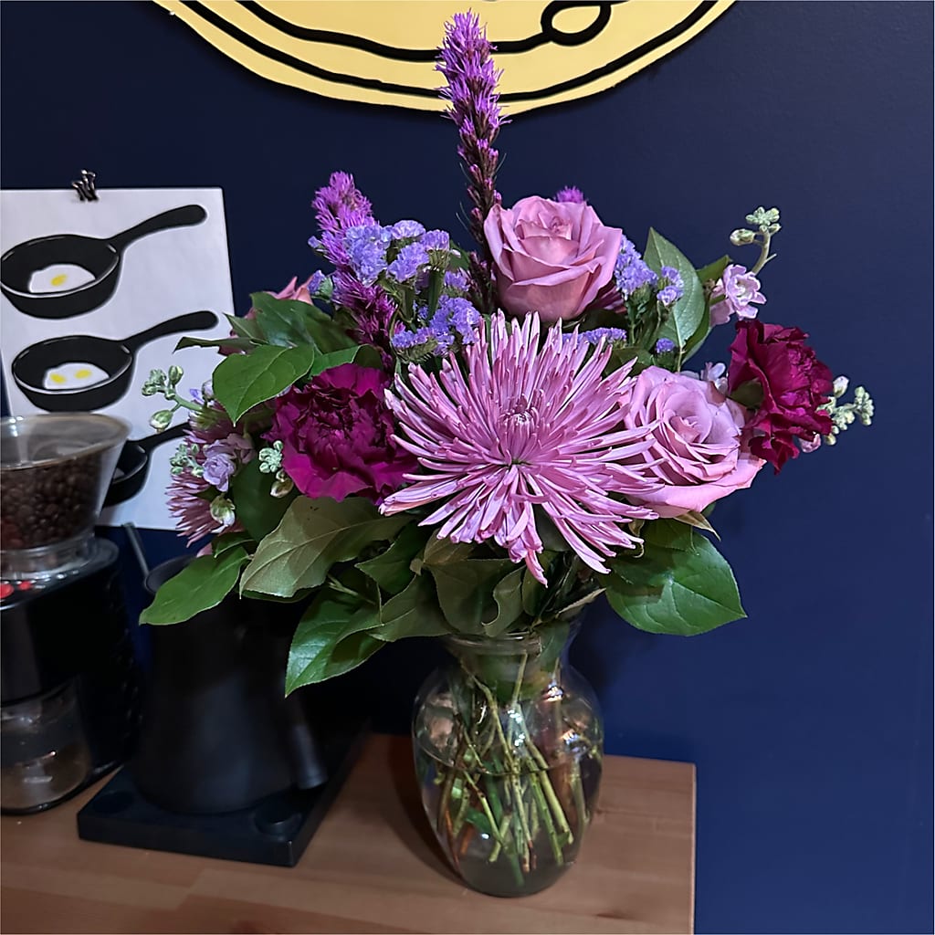 Ultraviolet Bouquet –  Liberty Flower Farm, Forest VA