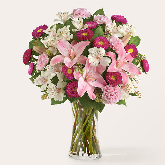 Feeling Fuchsia Bouquet –  Liberty Flower Farm, Forest VA