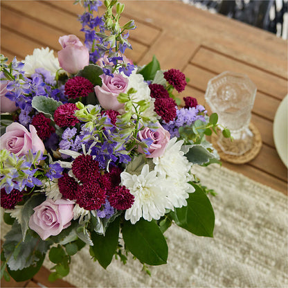 Violet Frost Bouquet –  Liberty Flower Farm, Forest VA