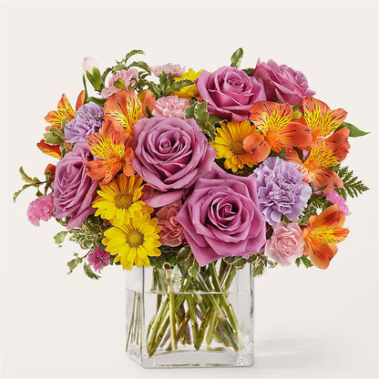 Shades of Happiness Bouquet –  Liberty Flower Farm, Forest VA