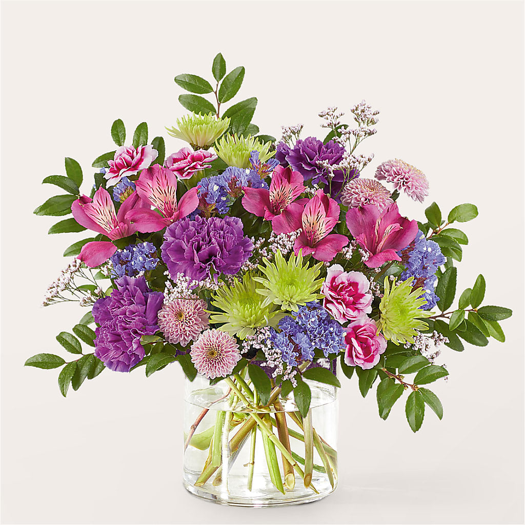 Glass Half Full Bouquet –  Liberty Flower Farm, Forest VA