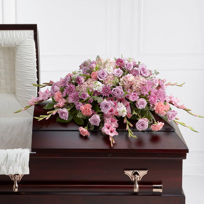 Immorata Casket Spray –  Liberty Flower Farm, Forest VA