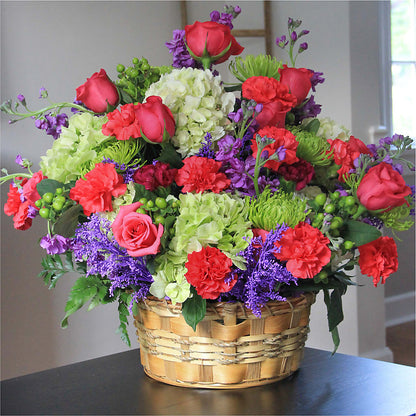 Warm Embrace Arrangement –  Liberty Flower Farm, Forest VA