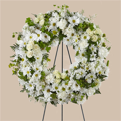 Faithful Wishes Wreath –  Liberty Flower Farm, Forest VA