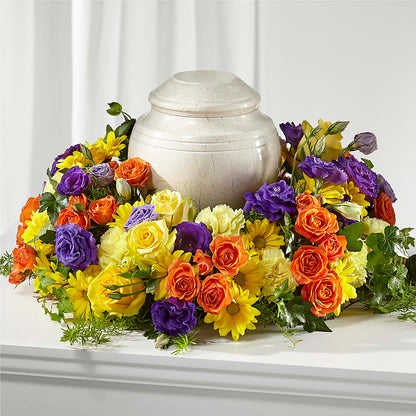 Blossoms of Remembrance Cremation Adornment –  Liberty Flower Farm, Forest VA