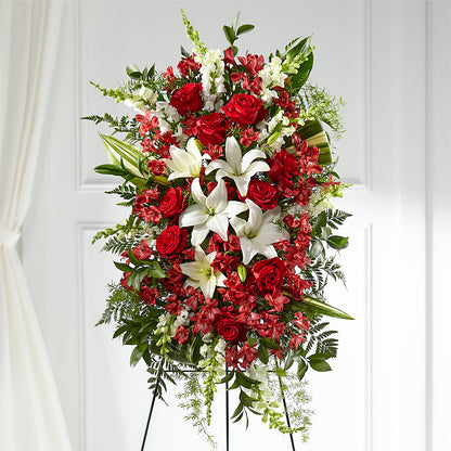 Everlasting Memory Standing Spray –  Liberty Flower Farm, Forest VA