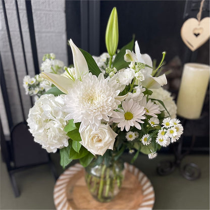 Classic Ivory – A Florist Original –  Liberty Flower Farm, Forest VA