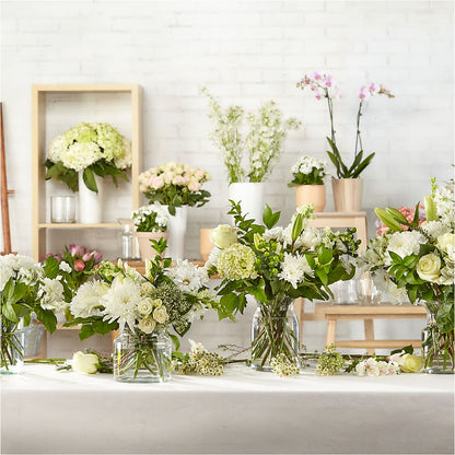 Classic Ivory – A Florist Original –  Liberty Flower Farm, Forest VA