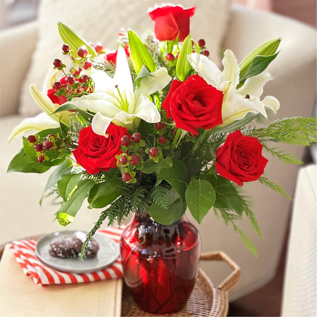 Evergreen Delight Bouquet –  Liberty Flower Farm, Forest VA
