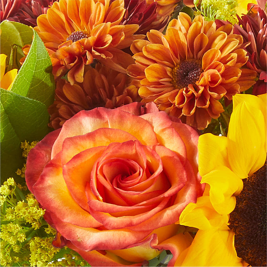 Flannel Scarf Bouquet –  Liberty Flower Farm, Forest VA