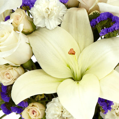 Sapphire Rush Bouquet –  Liberty Flower Farm, Forest VA