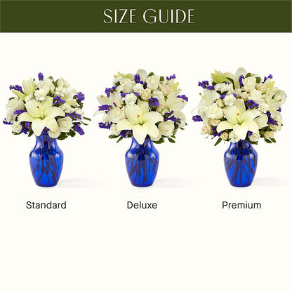 Sapphire Rush Bouquet –  Liberty Flower Farm, Forest VA