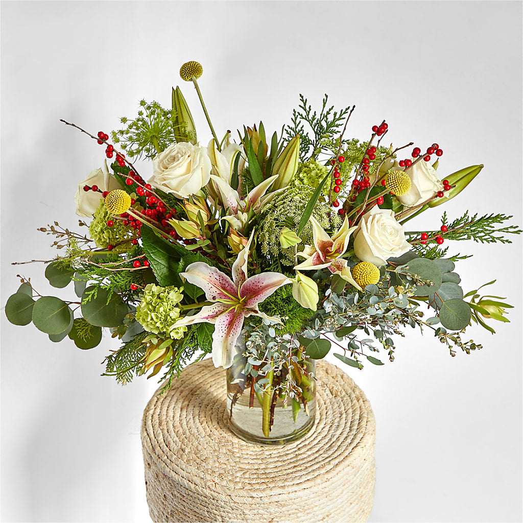 Berry & Bright Bouquet –  Liberty Flower Farm, Forest VA