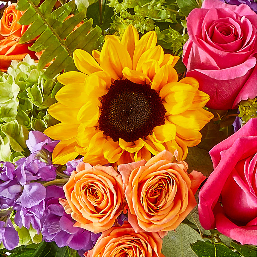 Vibrant Greetings Bouquet –  Liberty Flower Farm, Forest VA