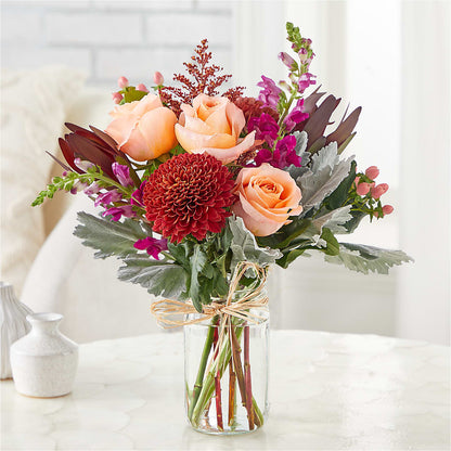 Moody Hues Bouquet –  Liberty Flower Farm, Forest VA