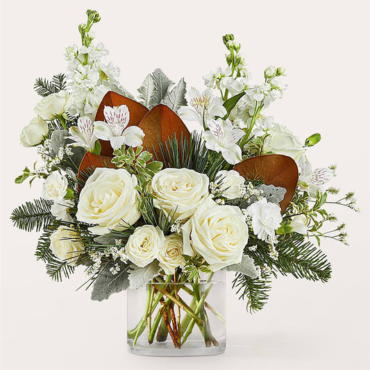 Fresh Snowfall Bouquet –  Liberty Flower Farm, Forest VA