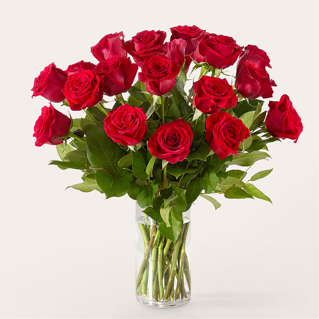 The One Red Rose Bouquet –  Liberty Flower Farm, Forest VA