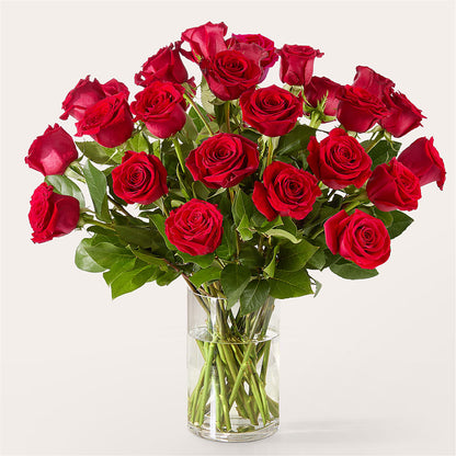 The One Red Rose Bouquet –  Liberty Flower Farm, Forest VA