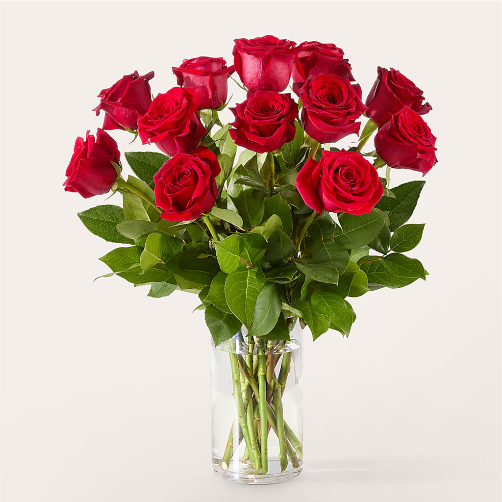 The One Red Rose Bouquet –  Liberty Flower Farm, Forest VA