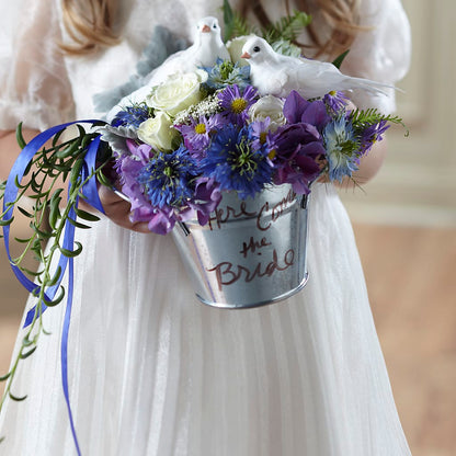 Enchantment Flower Girl Arrangement –  Liberty Flower Farm, Forest VA