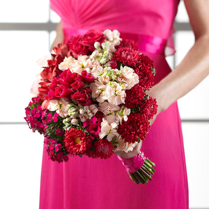 Pink Effervescence Bouquet –  Liberty Flower Farm, Forest VA