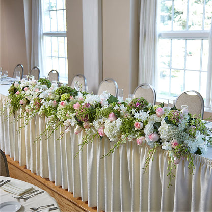 State of Joy Head Table Arrangement –  Liberty Flower Farm, Forest VA