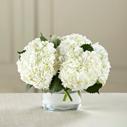 White Hydrangea Bouquet –  Liberty Flower Farm, Forest VA
