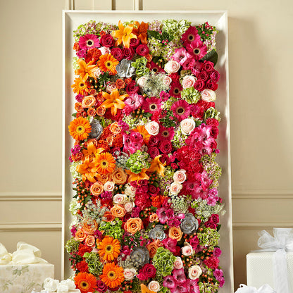 Fresh Picked Floral Wall –  Liberty Flower Farm, Forest VA