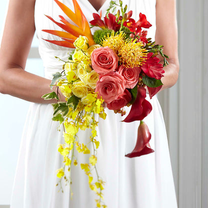 Tears of Delight Bouquet –  Liberty Flower Farm, Forest VA